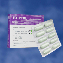 Antiparazitare - Exiptol 2500